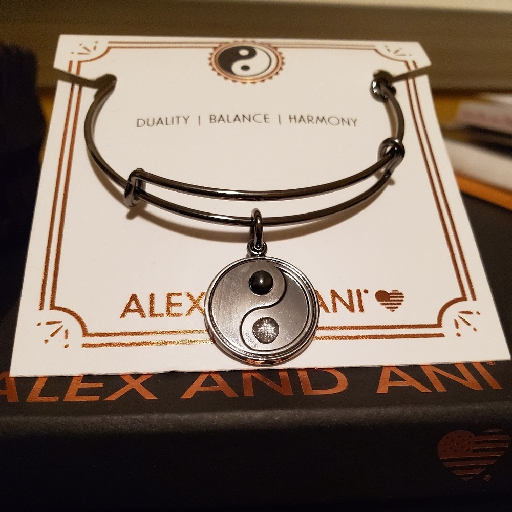Alex and Ani Yin/Yang bangle